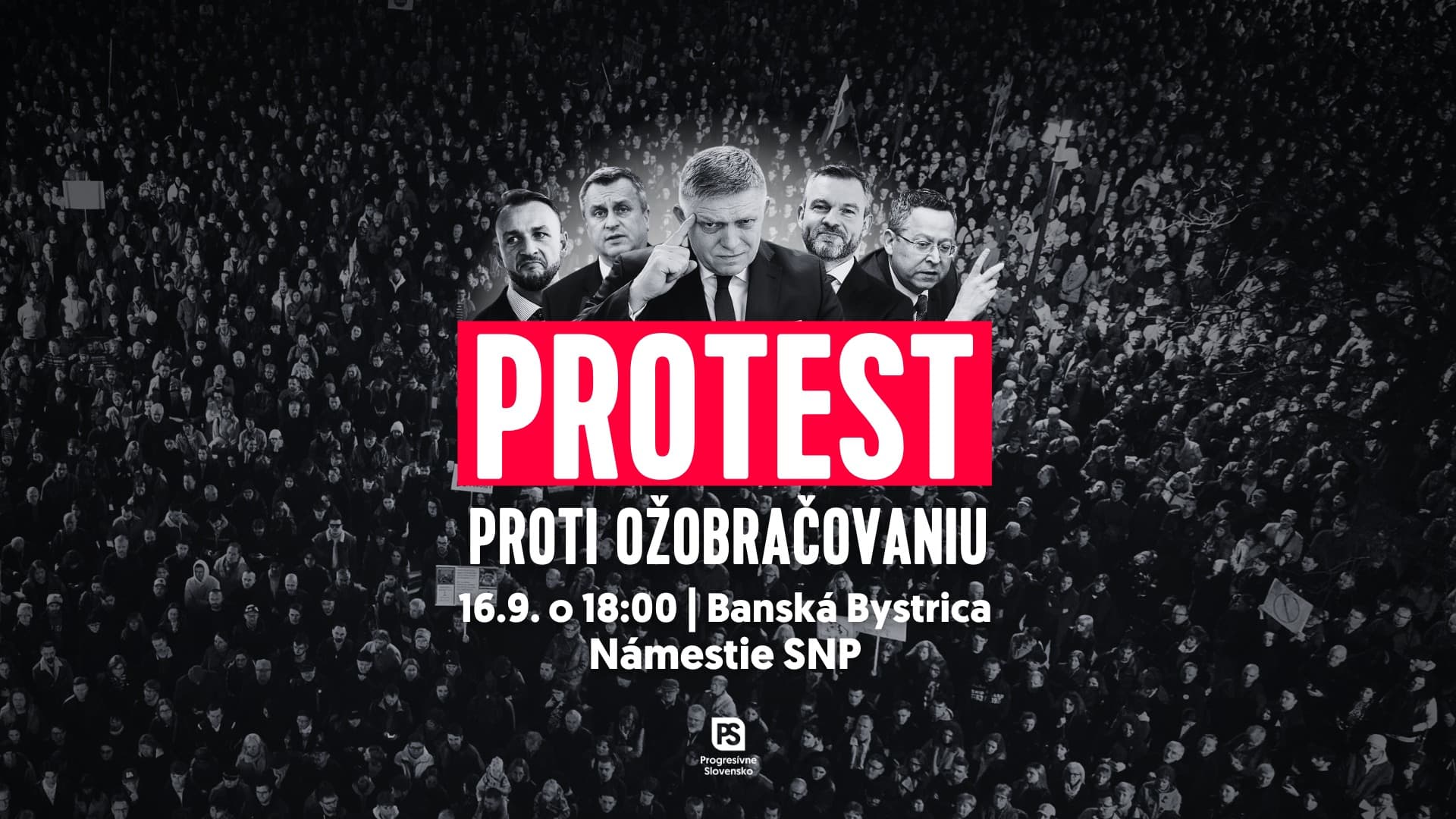 Banská Bystrica - Protest proti ožobračovaniu