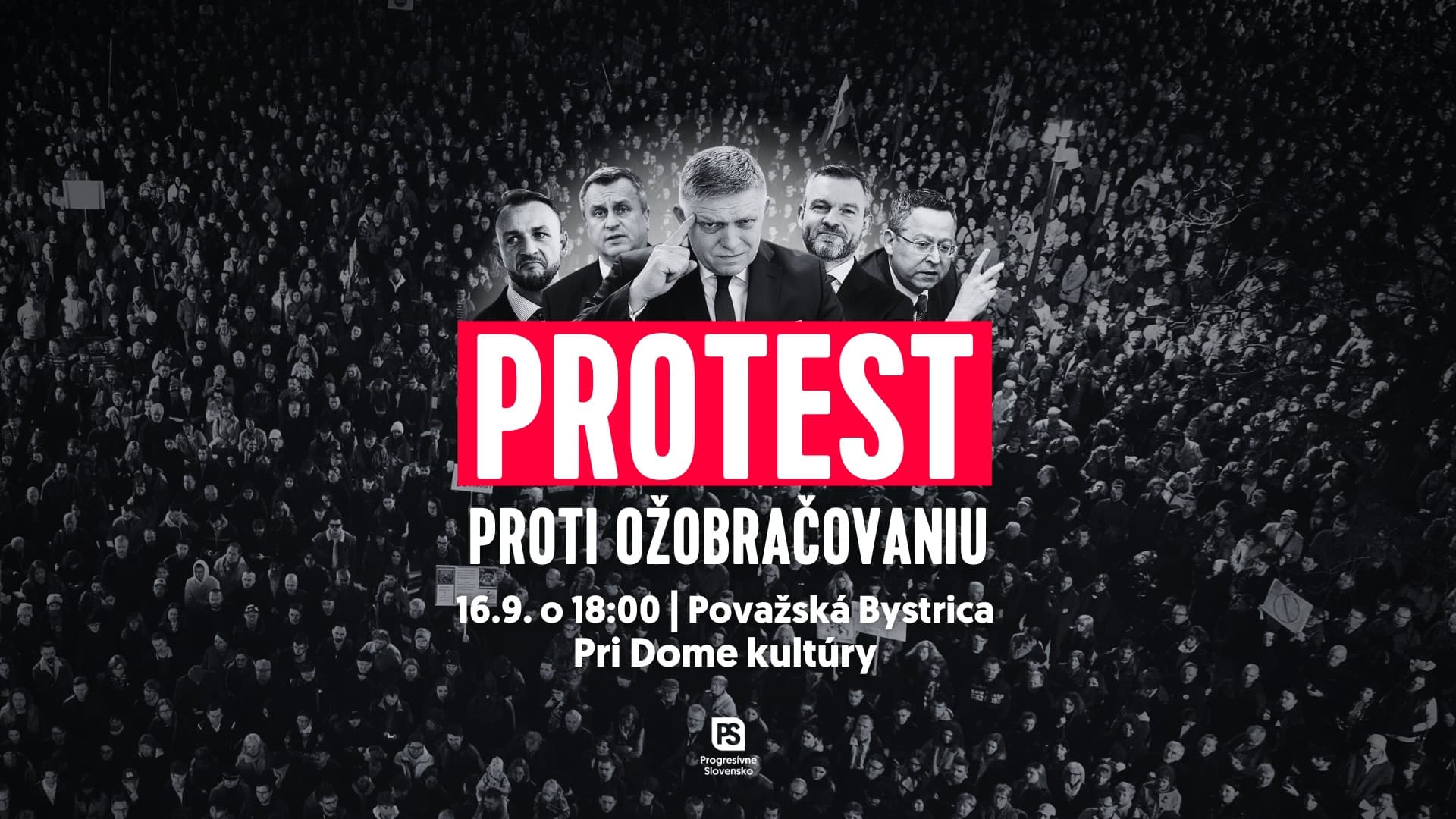 Považská Bystrica - Protest proti ožobračovaniu