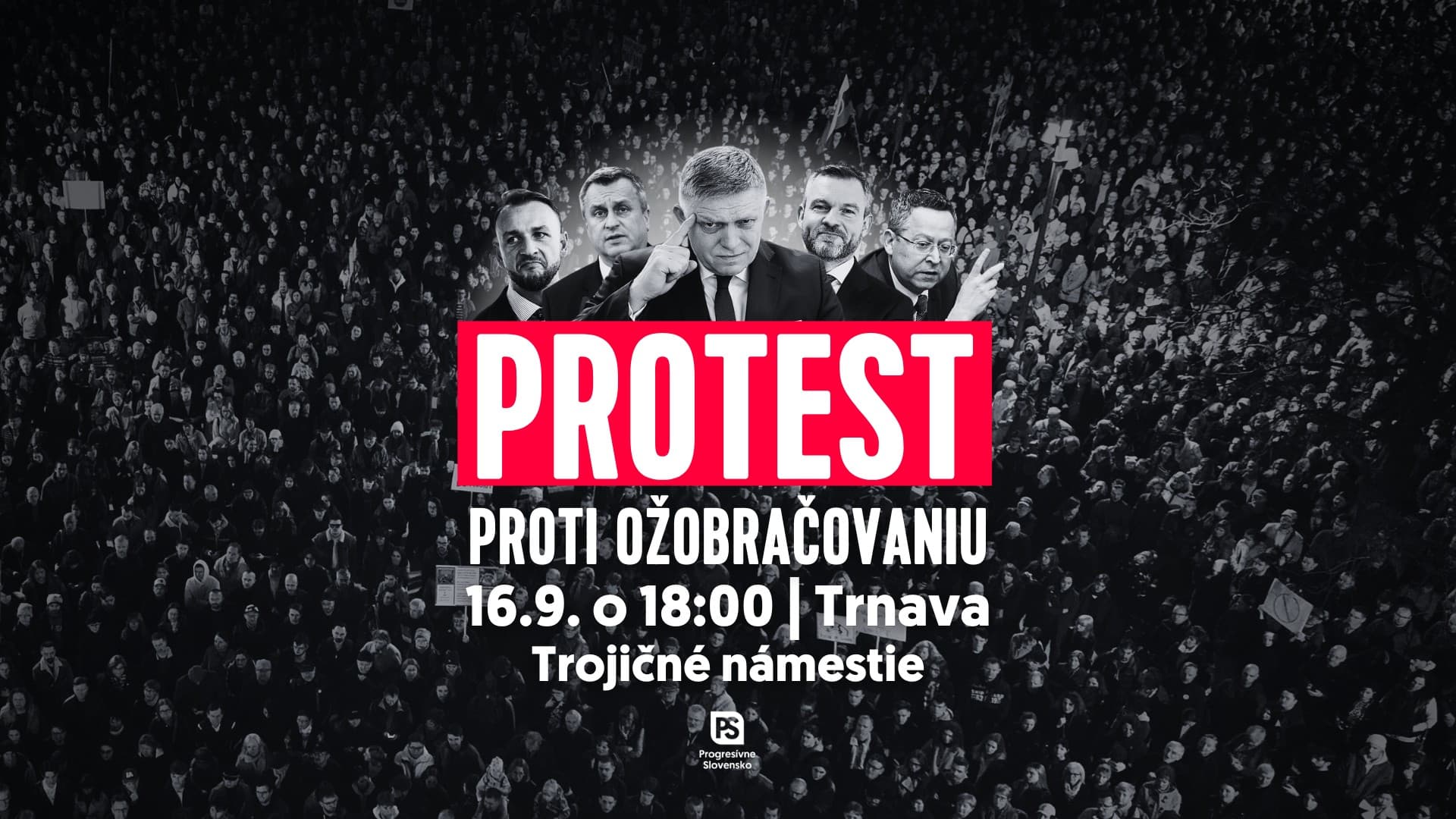 Trnava - Protest proti ožobračovaniu