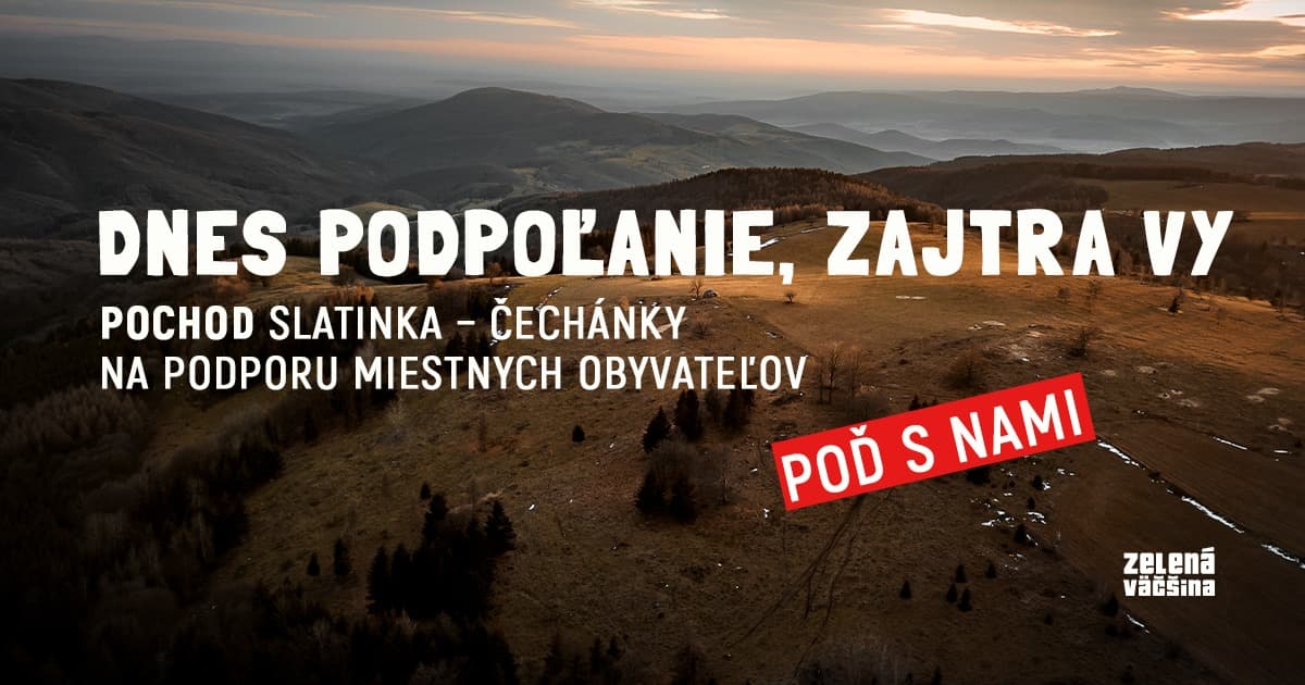 Dnes Podpoľanie, zajtra vy?