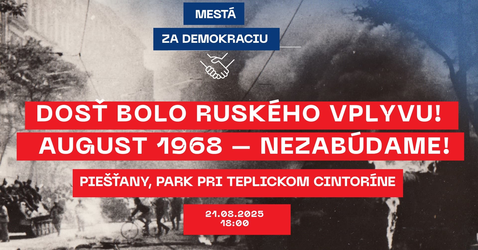 DOST BOLO RUSKEHO VPLYVU - NIKDY VIAC!