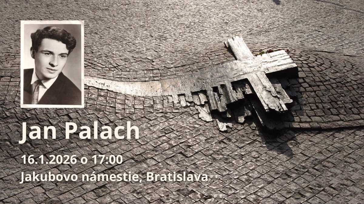 Spomienka na Jana Palacha - Bratislava