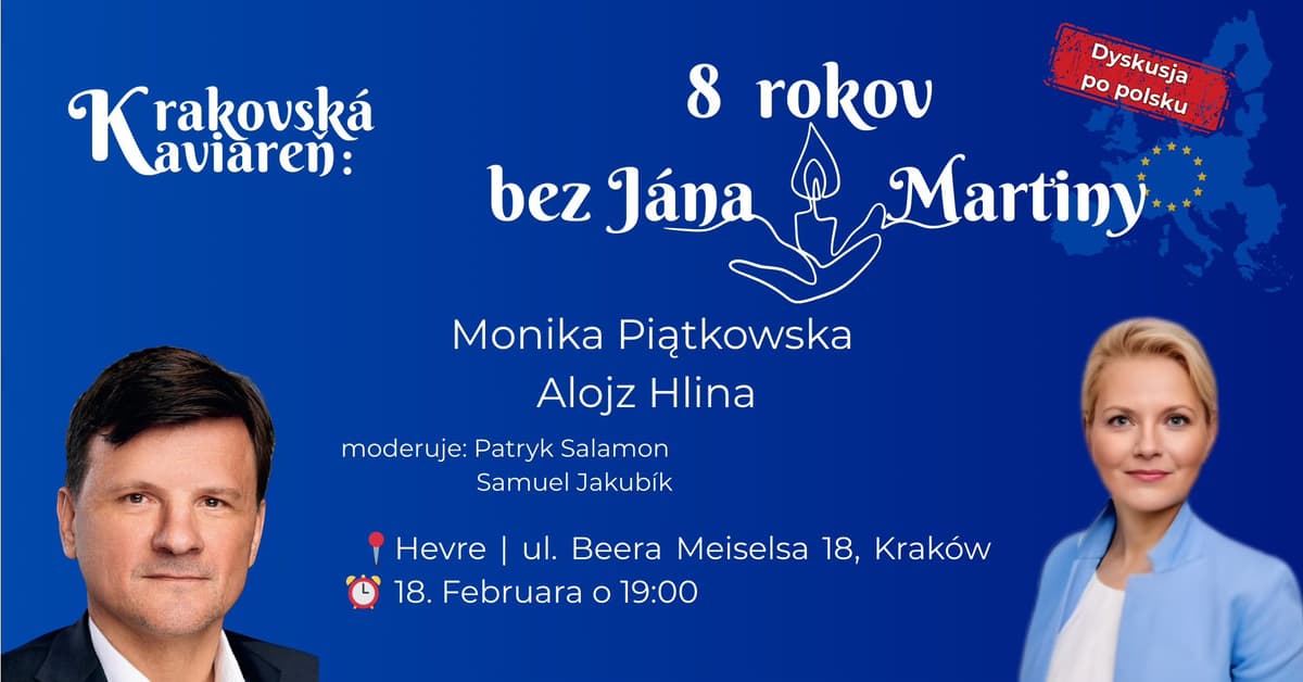 Krakovská kaviareň: 8 rokov bez Jána a Martiny