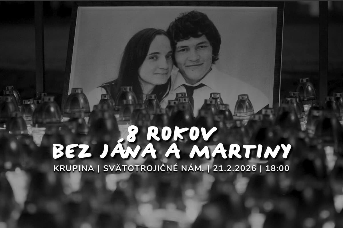 8 rokov bez Jána a Martiny - Spomienka v Krupine