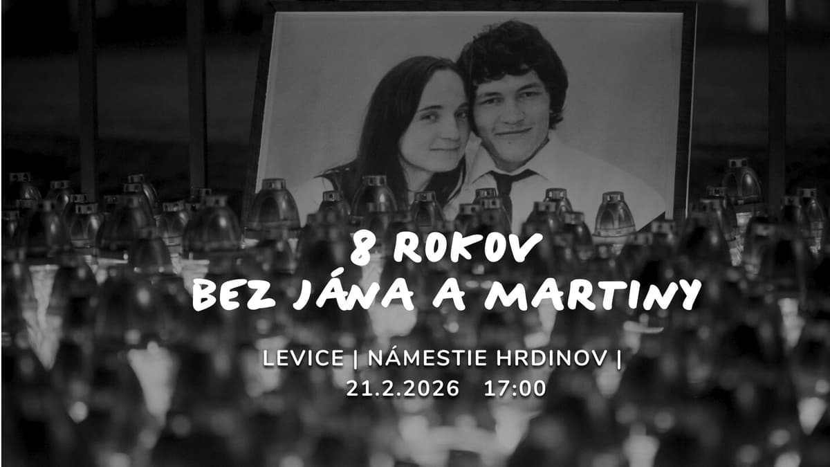 8 rokov bez Jána a Martiny - Levice