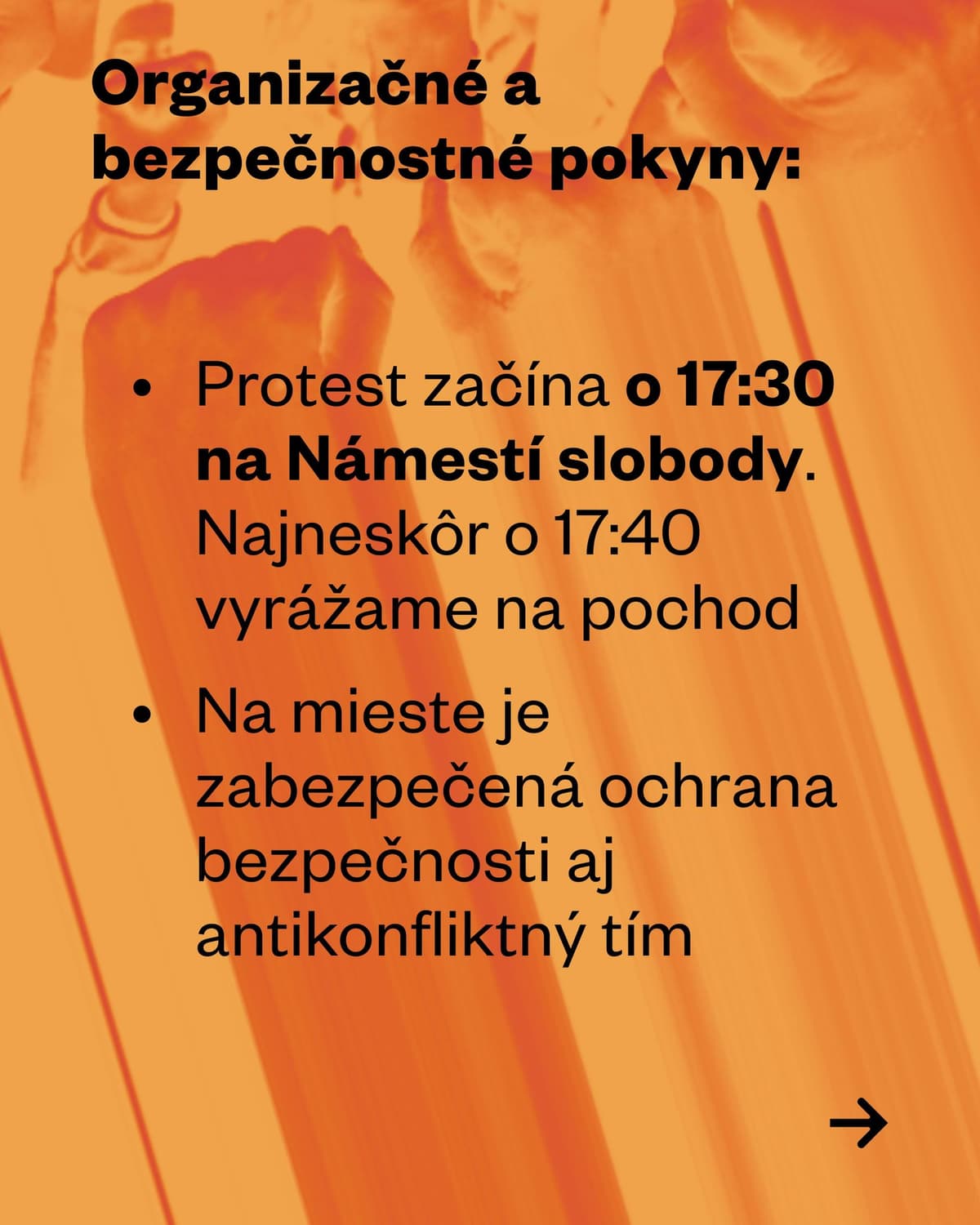 Veľká kultúrna mobilizácia! Takú ešte nehrali - info o pochode - Bratislava