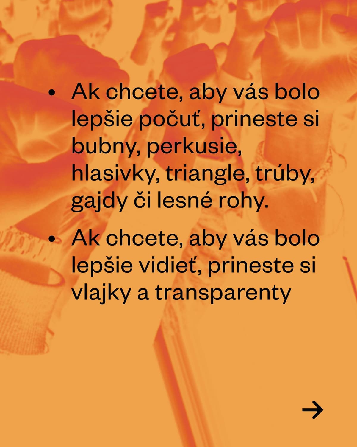 Veľká kultúrna mobilizácia! Takú ešte nehrali - info o pochode - Bratislava