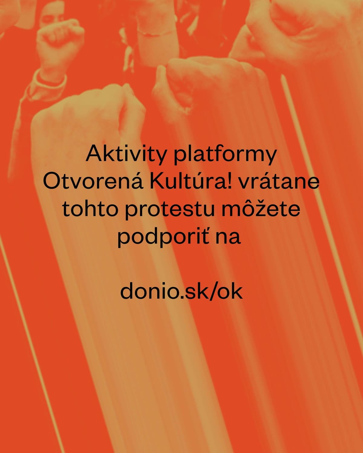 Veľká kultúrna mobilizácia! Takú ešte nehrali - info o pochode - Bratislava