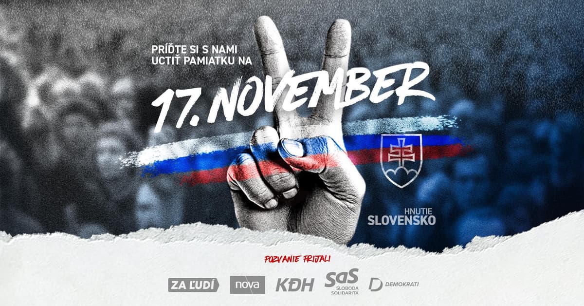 PRÍĎTE SI S NAMI UCTIŤ PAMIATKU NA 17. NOVEMBER! Banská Bystrica