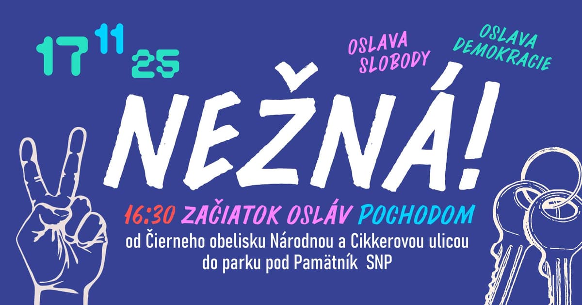 Banskobystrická OSLAVA SLOBODY, DEMOKRACIE a 17. novembra
