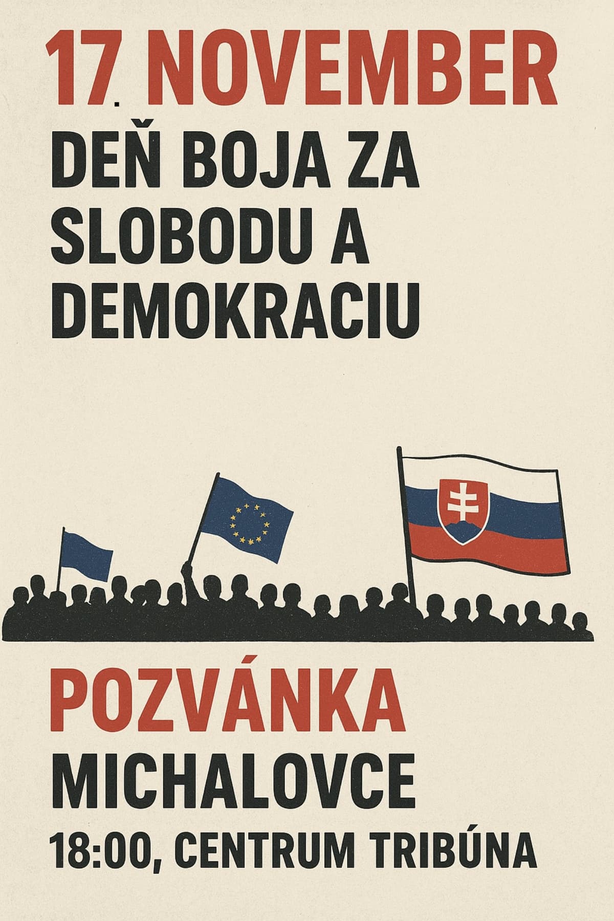 17. November deň boja za slobodu a demokraciu