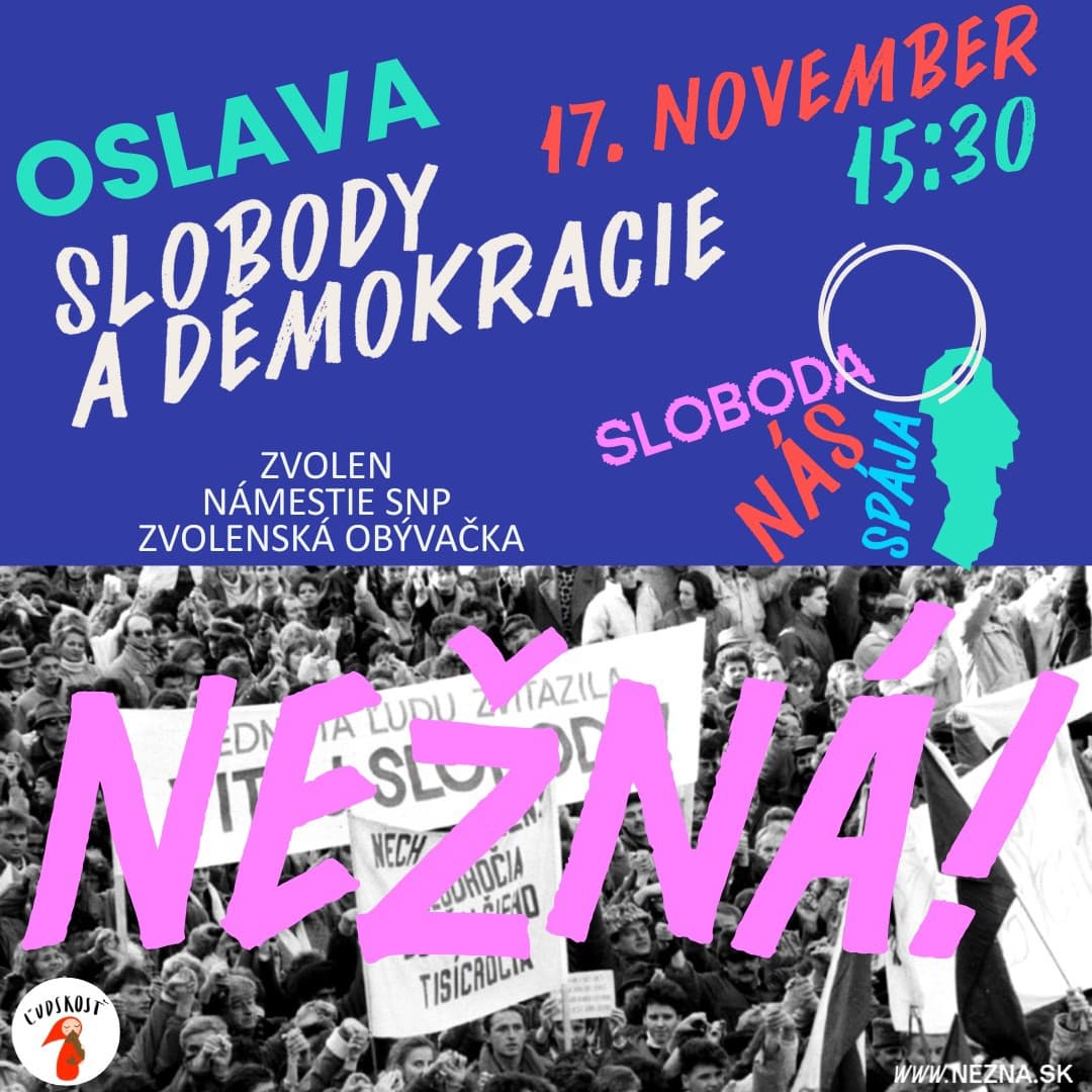 Oslava SLOBODY a DEMOKRACIE