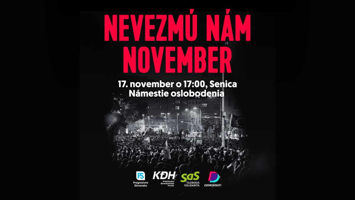 Nevezmú nám November | Senica