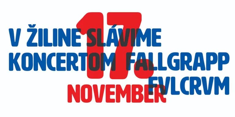 17. NOVEMBER SLÁVIME!