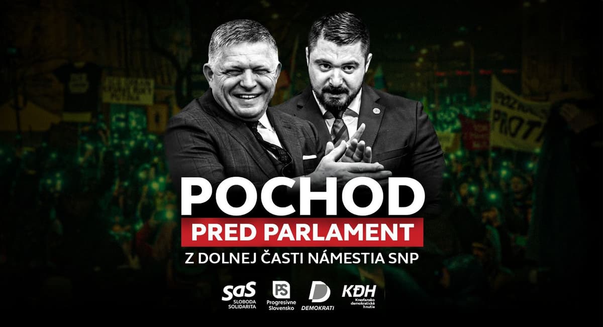 Pochod za odstúpenie Pavla Gašpara, Bratislava 11.12.2025