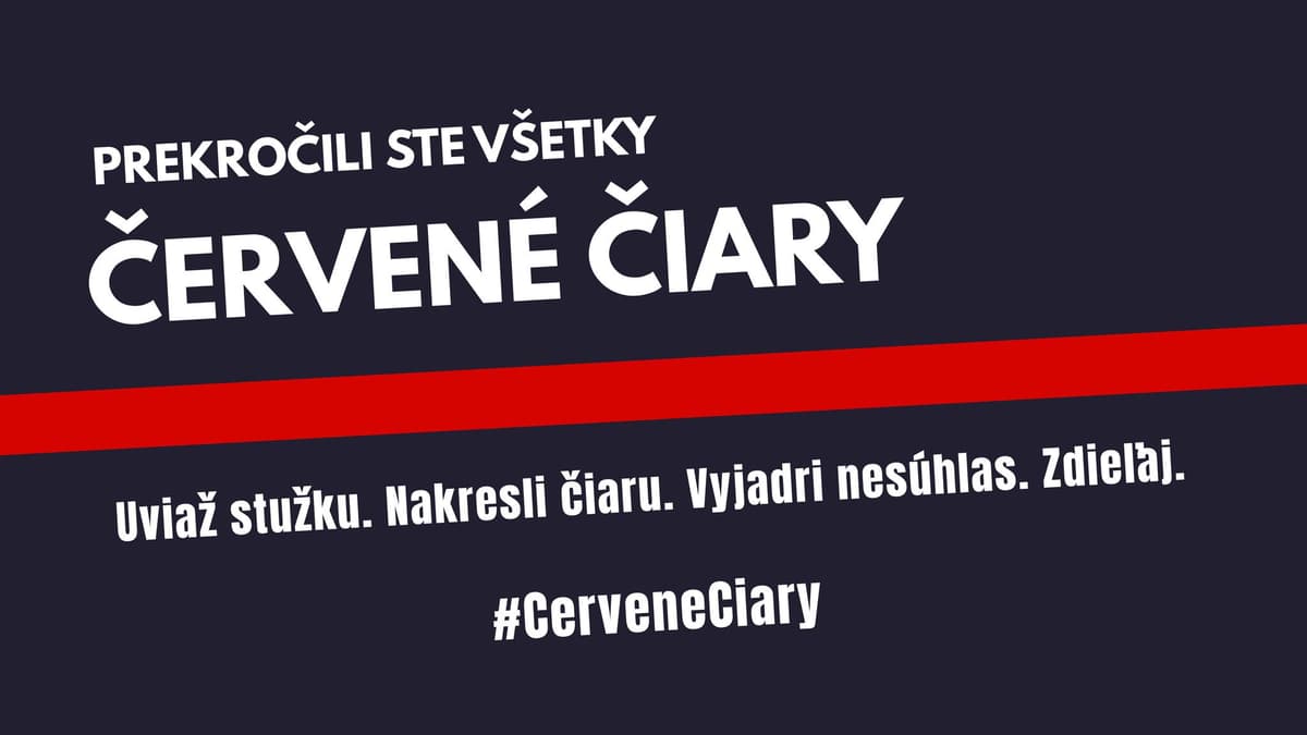 ČERVENÉ ČIARY!