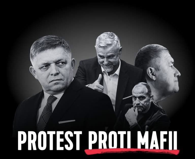 Spišská Nová Ves - Protest proti mafii, 16.12.2025