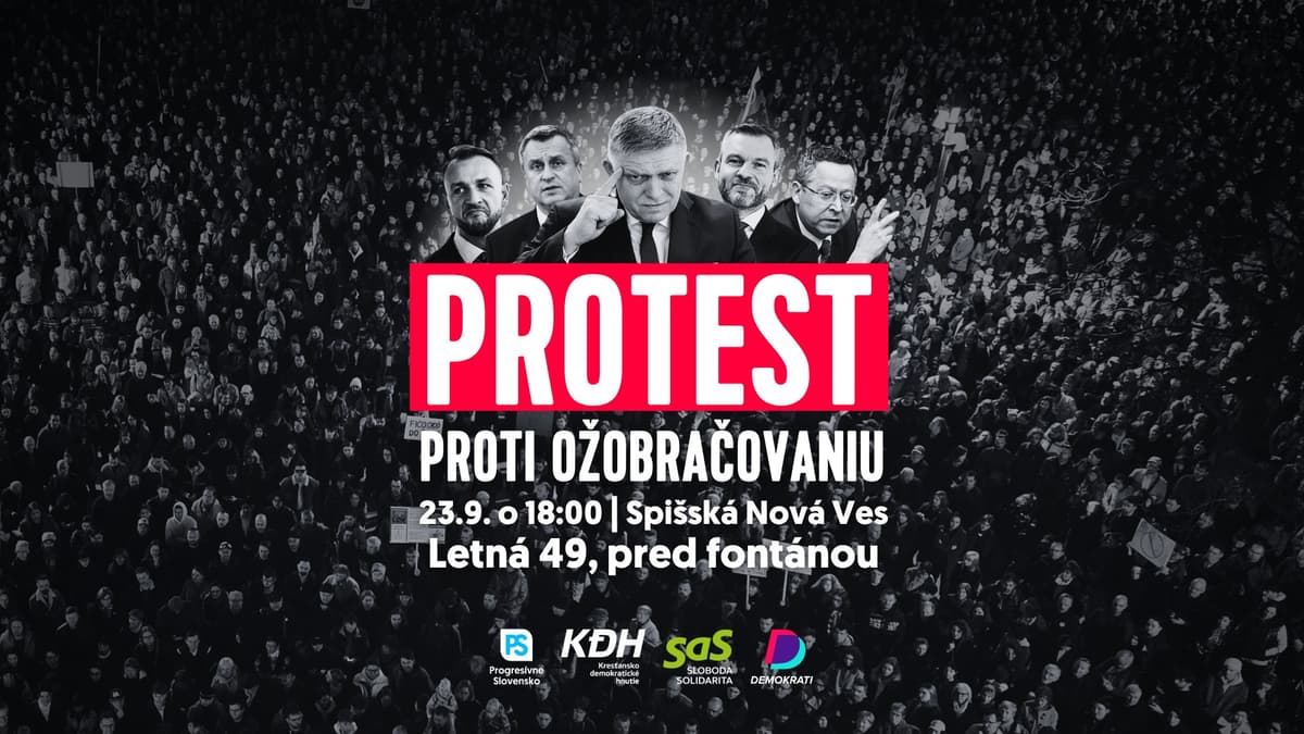 Protest proti ožobračovaniu | Spišská Nová Ves