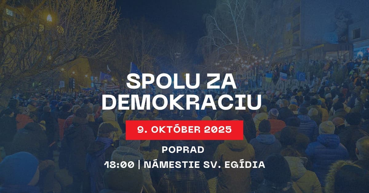 SPOLU ZA DEMOKRACIU | POPRAD